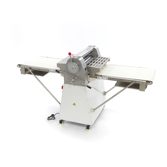 Maxima Gastro Teigausrollmaschine - 52 cm - Bodenmodell - faltbar