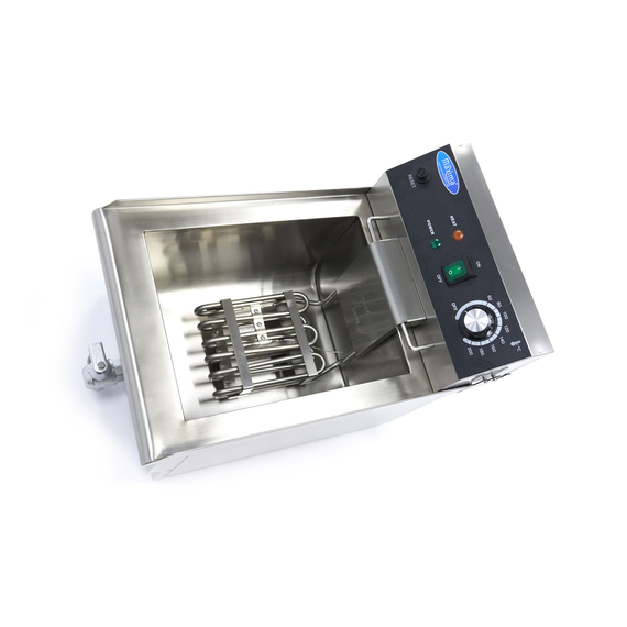 Maxima Gastro Fritteuse - 13 l - 1 Korb - mit Ablasshahn