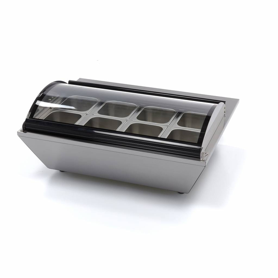 Maxima Gastro Saladette - 67 l - inkl. 8 x 1/6 GN - Tischplatte