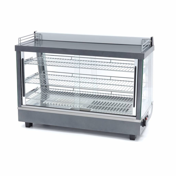 Maxima Gastro Wärmevitrine - 136 l - 91,5 cm - 3 Regale