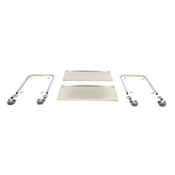 Maxima Gastro Servierwagen Edelstahl - 2 Regale