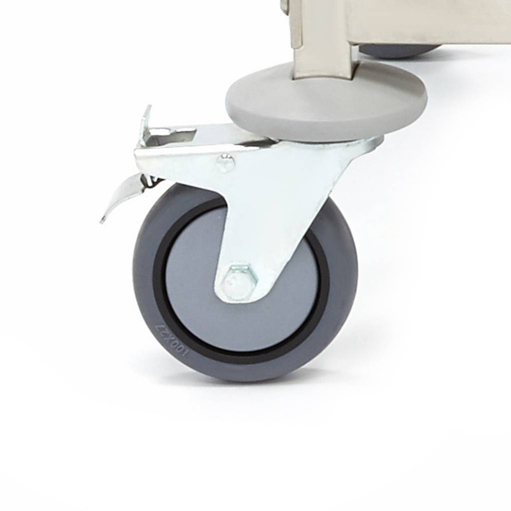 Maxima Gastro Servierwagen Edelstahl - 3 Regale
