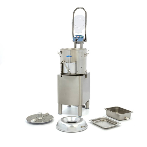 Maxima Gastro Kartoffelschaltmaschine - 20 kg - 400 kg/h - Eingebauter Timer