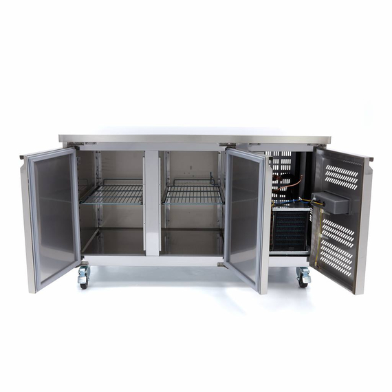 Maxima Gastro Kühltisch - 136 cm - 2 Tür