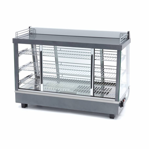 Maxima Gastro Wärmevitrine - 136 l - 91,5 cm - 3 Regale