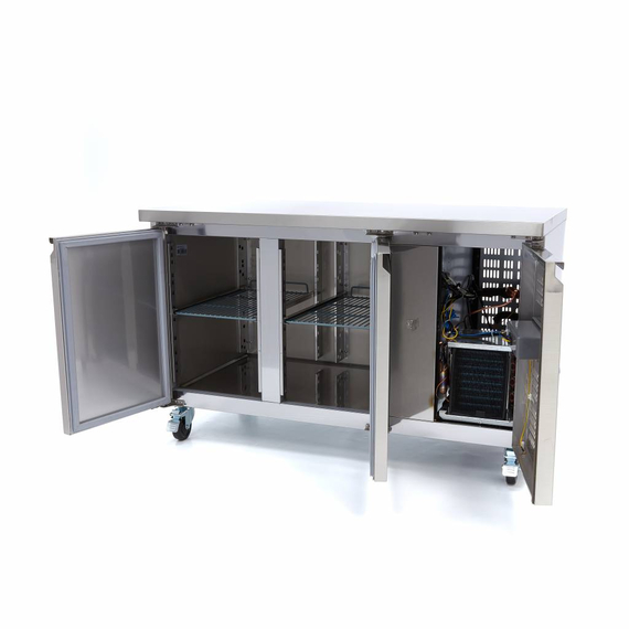 Maxima Gastro Kühltisch - 136 cm - 2 Tür