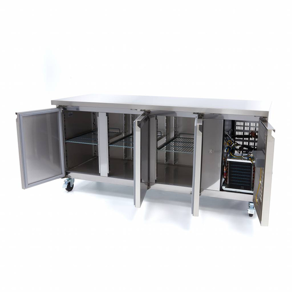 Maxima Gastro Kühltisch - 180 cm - 3 Tür
