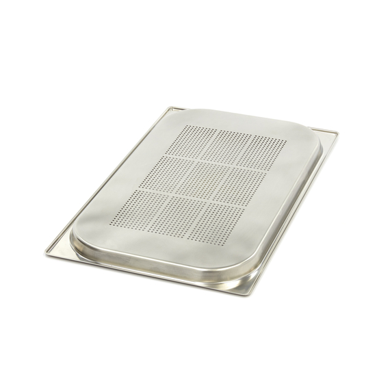 Maxima Gastro Gastronormbehälter - 1/1 GN - 2 cm Tief - Edelstahl - Perforiert