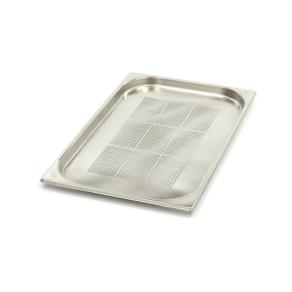 Maxima Gastro Gastronormbehälter - 1/1 GN - 2 cm Tief - Edelstahl - Perforiert