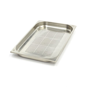Maxima Gastro Gastronormbehälter - 1/1 GN - 4 cm Tief - Edelstahl - Perforiert