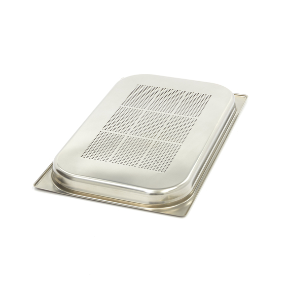 Maxima Gastro Gastronormbehälter - 1/1 GN - 4 cm Tief - Edelstahl - Perforiert