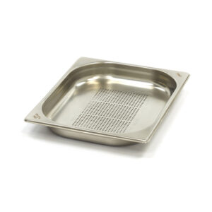 Maxima Gastro Gastronormbehälter - 1/2 GN - 4 cm Tief - Edelstahl - Perforiert