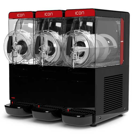 Ugolini Granitor® ICON 11/3 EASY Slush-Eismaschine Schwarz