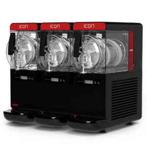Ugolini Granitor® ICON 3/3 ETC Slush-Eismaschine Schwarz