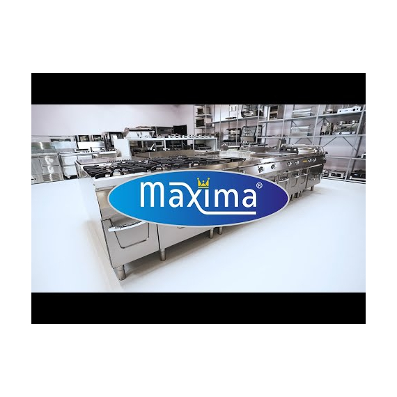 Maxima Gastro Premium Kochfeld - 2 Brenner - Einzeleinheit - 90 cm Tief - Elektrisch